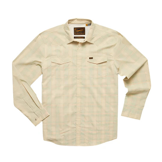 Howler Bros - H Bar B Tech Longsleeve - Barrett Plaid : Mint