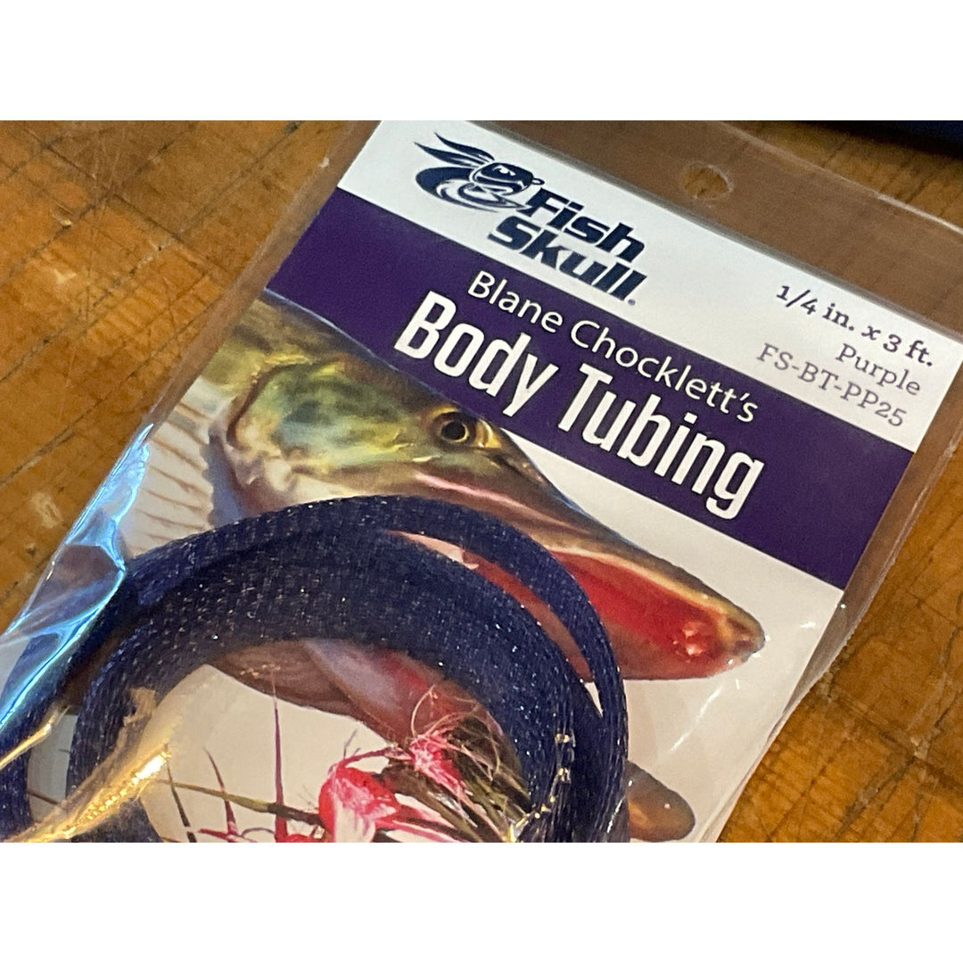 Fish-Skull Chockletts Body Tubing 1/4" - All Colors