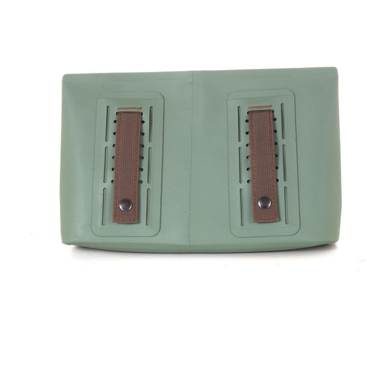 Back view of Fishpond Thunderhead pouch showing adjustable webbing straps for gear integration