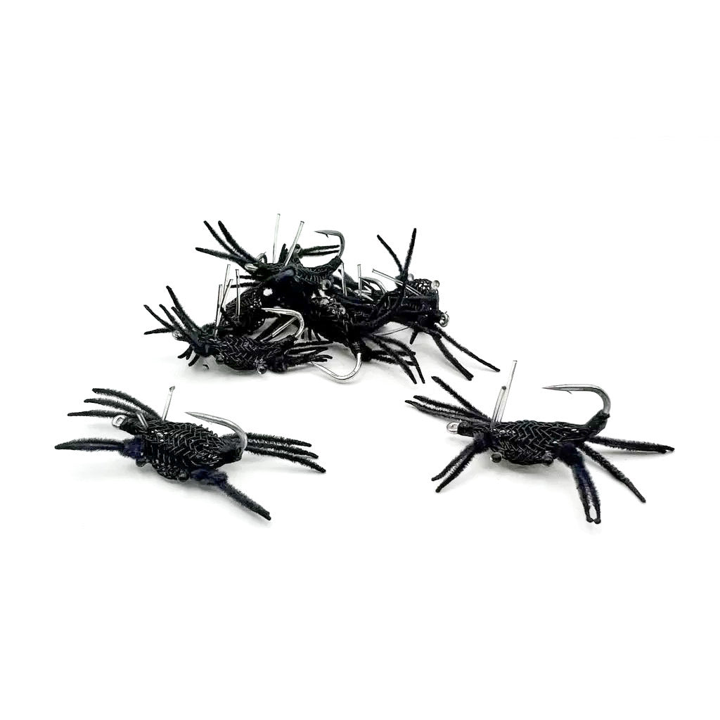 FlyMen Fish Co. Alphlexo Crab - Black 