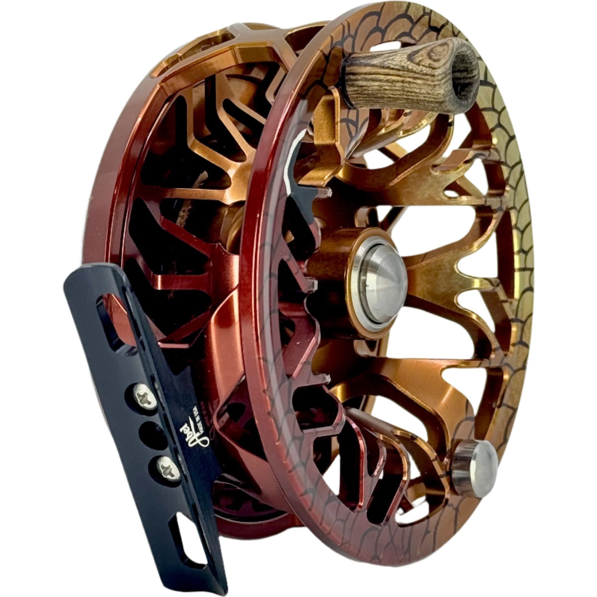 アースフレッド　ビネオ Abel Rove 5/7 Peacock Custom Fly Reel