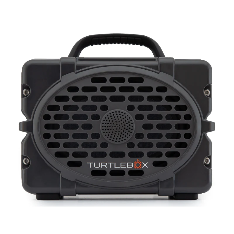 Turtle Box Gen 2 Speaker - Thunderhead Gray - Black Handle (IN STOCK)