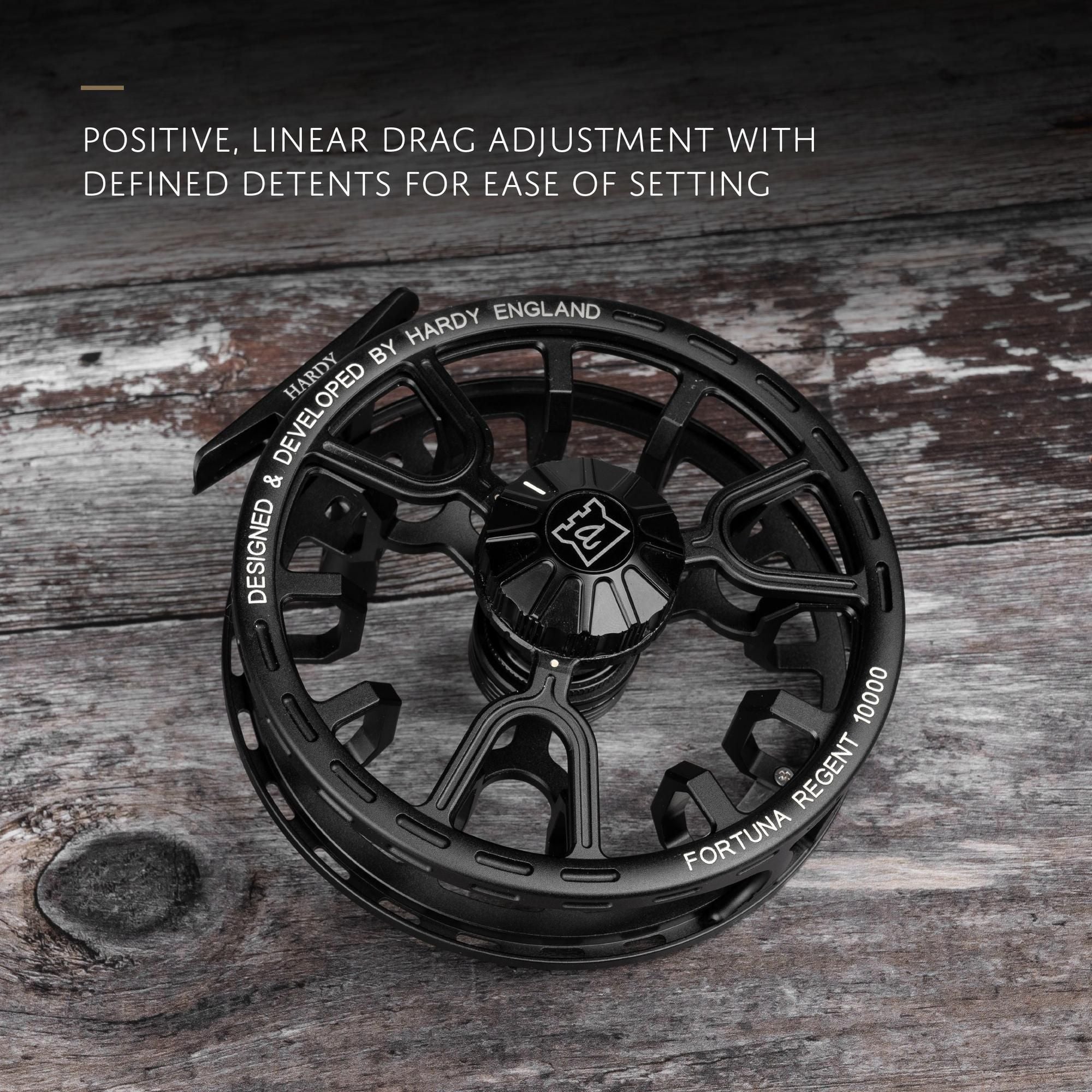 Hardy Fortuna Regent Fly Reel - All Finishes – 239 Flies