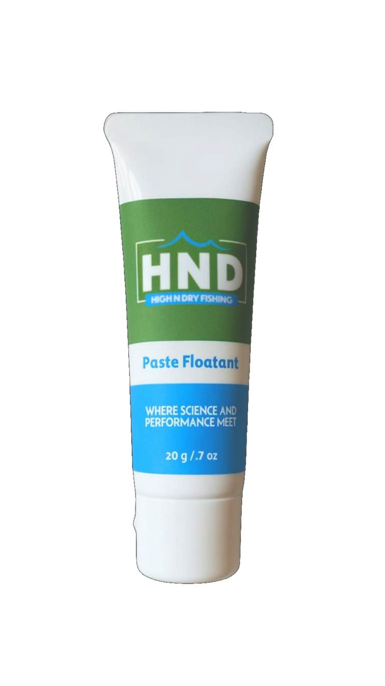 High N Dry Paste Floatant tube for waterproofing fishing leaders and tippets