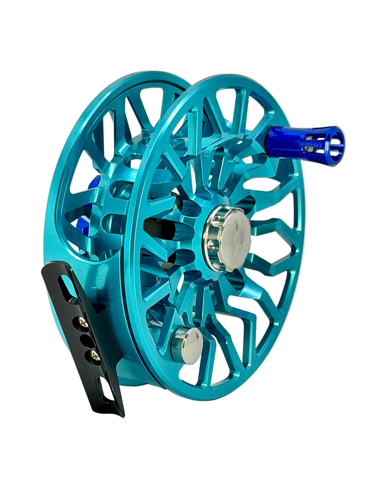 Abel SDS 11/12 Ported - Teal wBlue III Drag Knob & Handle (IN STOCK)(CUSTOM)