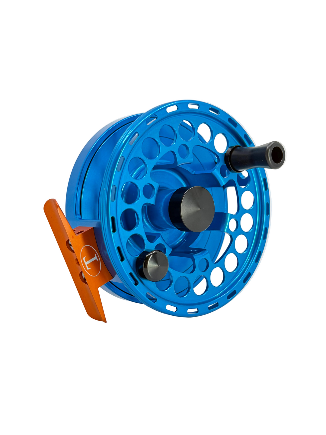 Tibor Riptide Gen 4 - Aqua w/Sunset Orange Small Parts & 239 Bre Drake Tarpon Art (CUSTOM)(IN STOCK)