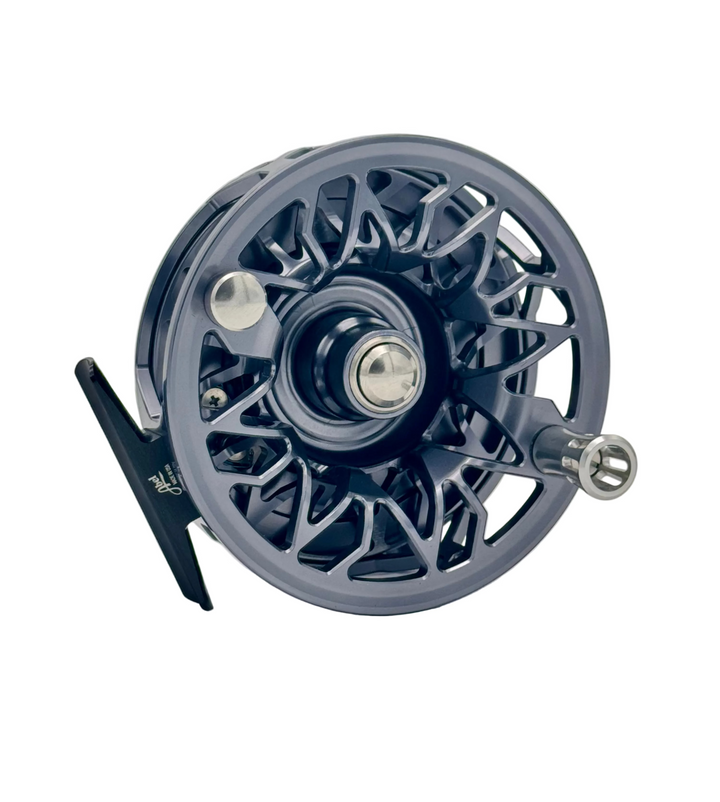 Abel Rove 7/9 Solid - Slate w/ Platinum Drag Knob w/ Platinum Handle (IN STOCK)