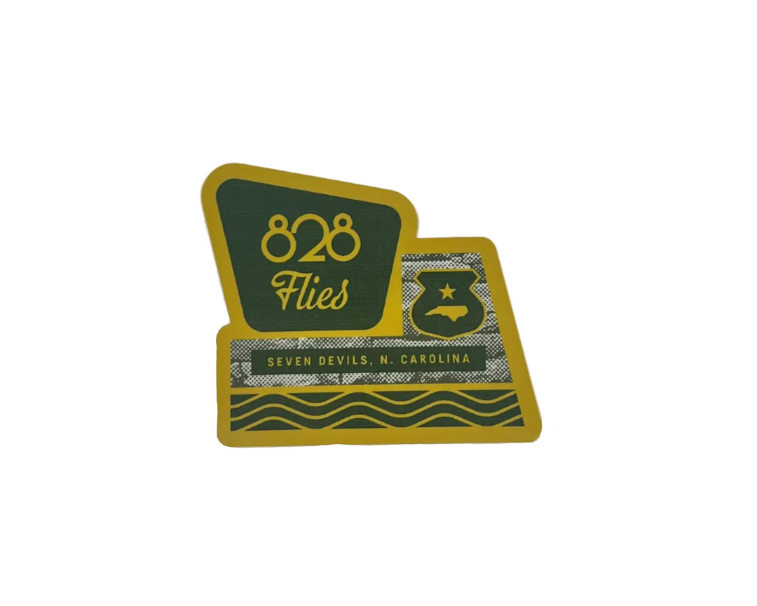 828 Flies National Forest Sticker