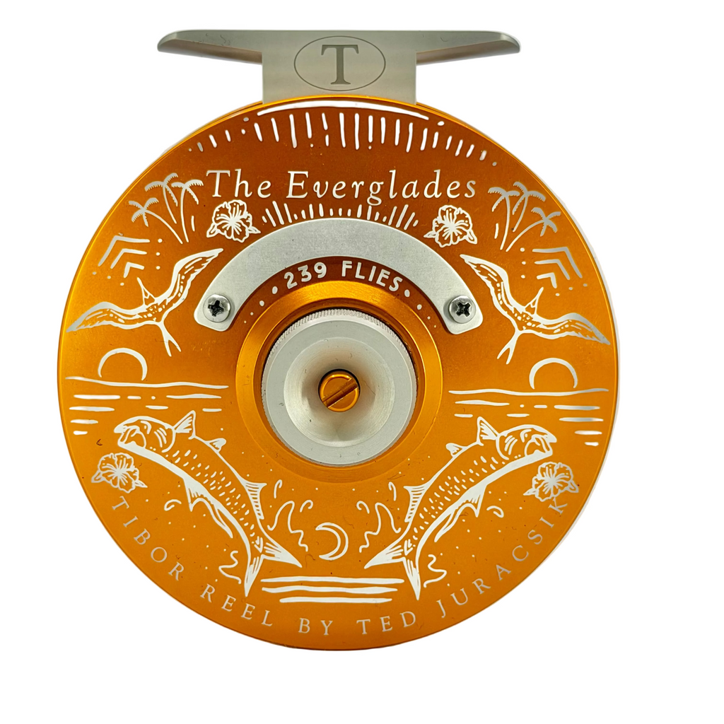 TIBOR The Everglades ティボーエバーグレイス Tibor Everglades - Sunset Orange w/ Frost Silver Small Parts & 239