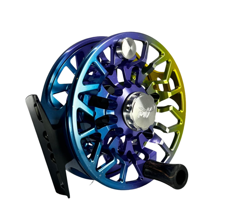 Abel Reels SDS 7/8 - Northern Lights w/ Matching Drag Knob & Ebony Handle (IN STOCK)