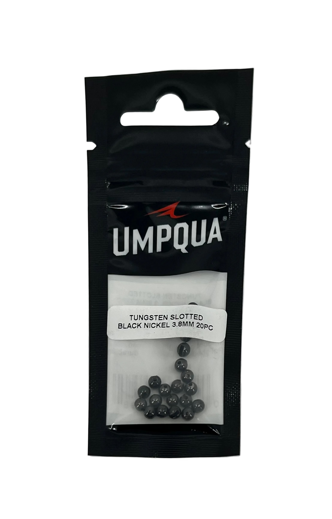Umpqua - Slotted Tungsten Beads - Black Nickel