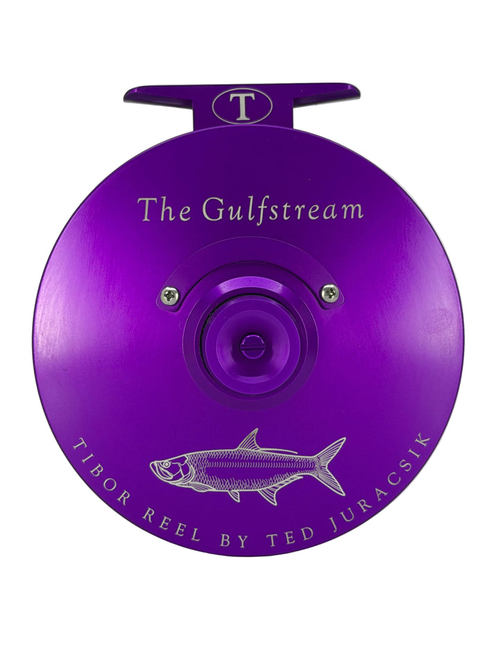 Tibor Gulfstream - Frost Violet w/Tibor Tarpon Engraving (CUSTOM) (IN STOCK)