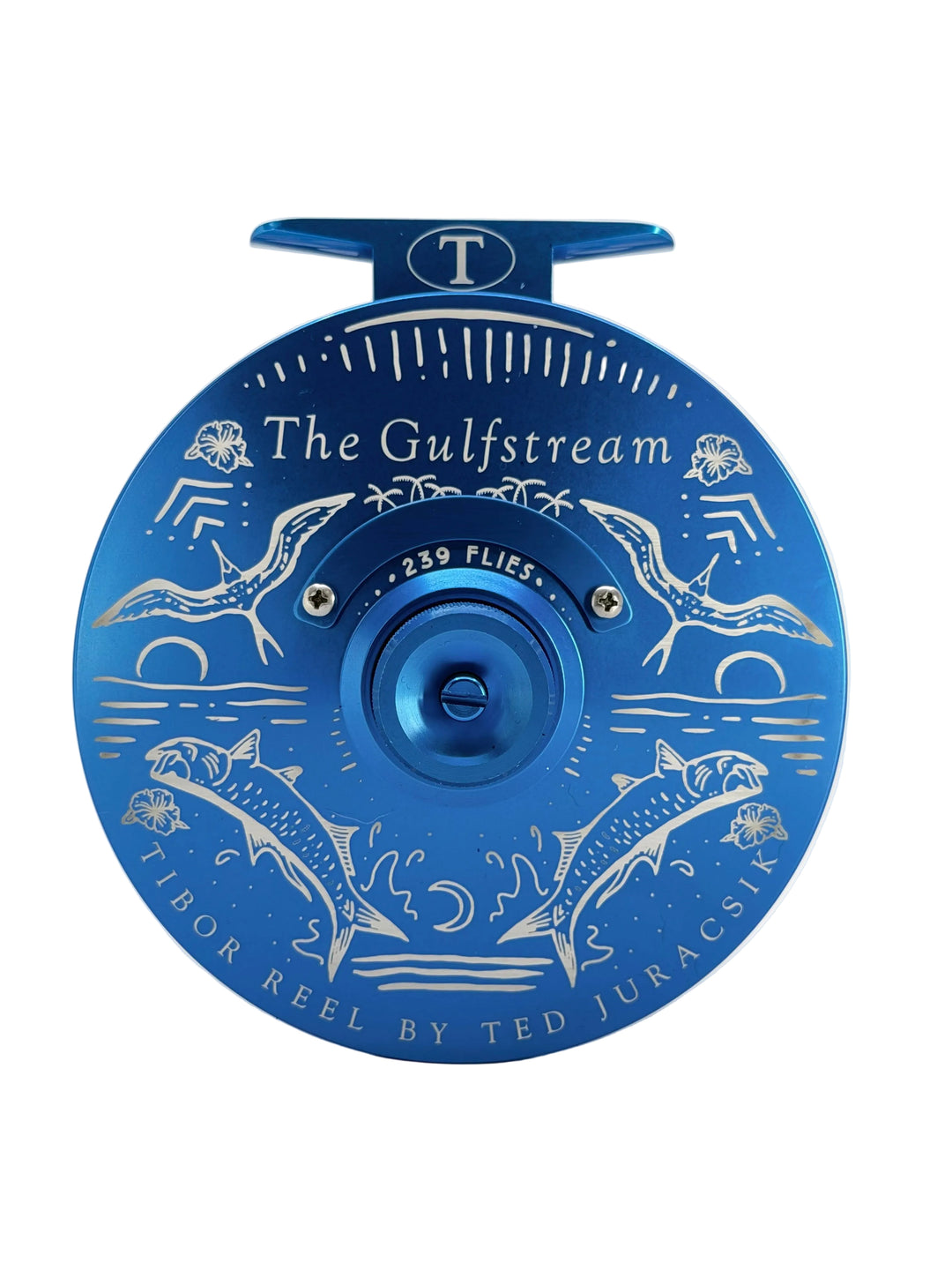 Tibor Gulfstream - Aqua w/Bre Drake Tarpon Art (IN STOCK)(CUSTOM)
