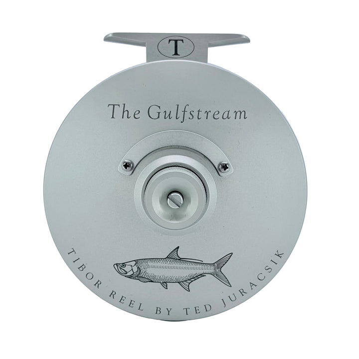 Tibor Gulfstream - Frost Silver w/Tibor Tarpon Art