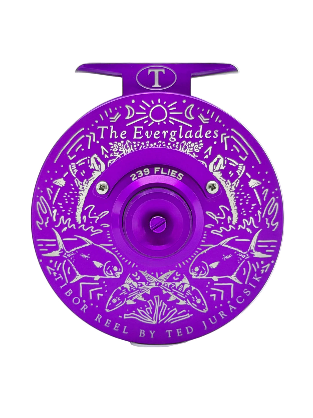 Tibor Everglades - Frost Violet w/Frost Violet Small Parts &amp; 239 Bre Drake Grand Slam Art (CUSTOM)(IN STOCK)
