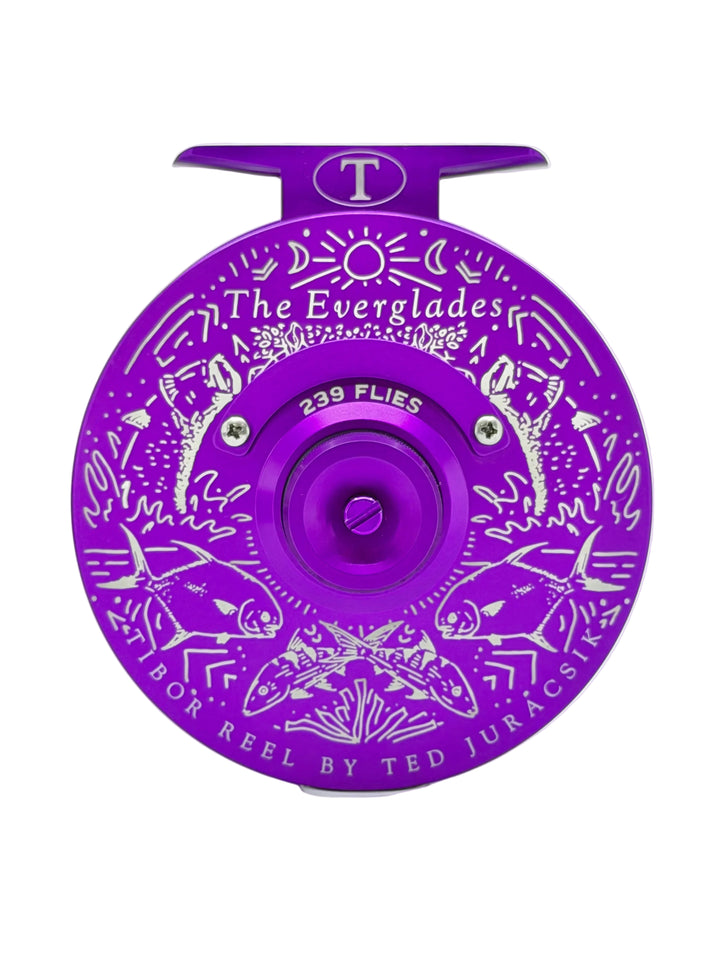 Tibor Everglades - Frost Violet w/Frost Violet Small Parts &amp; 239 Bre Drake Grand Slam Art (CUSTOM)(IN STOCK)