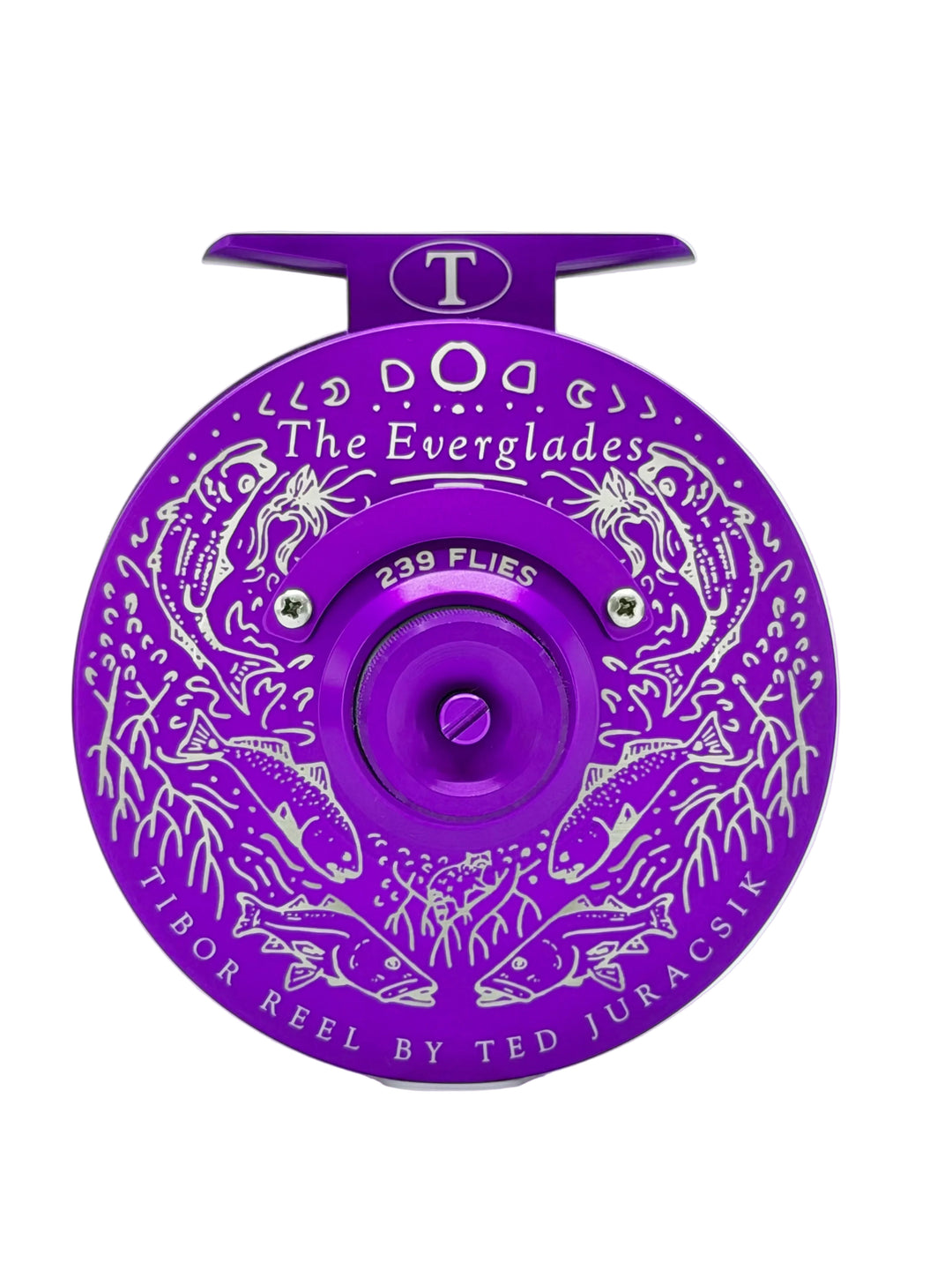 Tibor Everglades - Frost Violet w/Frost Violet Small Parts &amp; 239 Bre Drake Everglades Slam Art (CUSTOM)(IN STOCK)