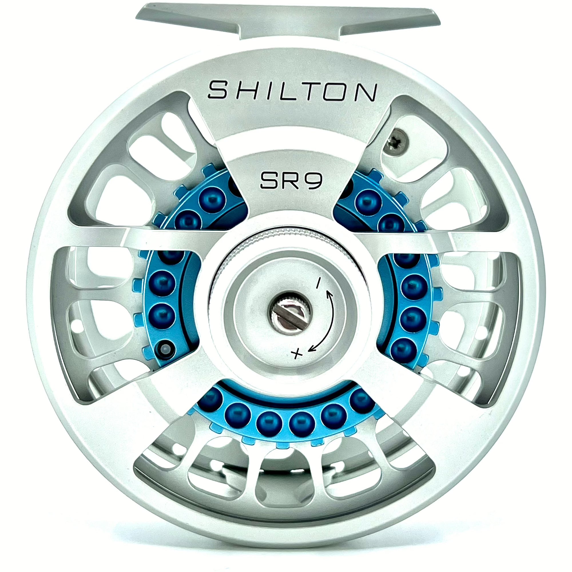 Shilton SR 9 - Titanium With Turquoise Drag Disc (Custom)