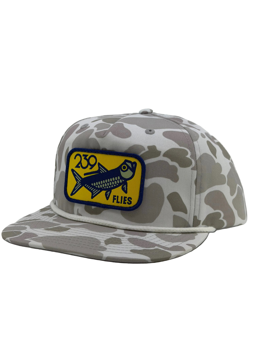 239 Flies  Blizzard Duck Camo Hat - Blue Poon