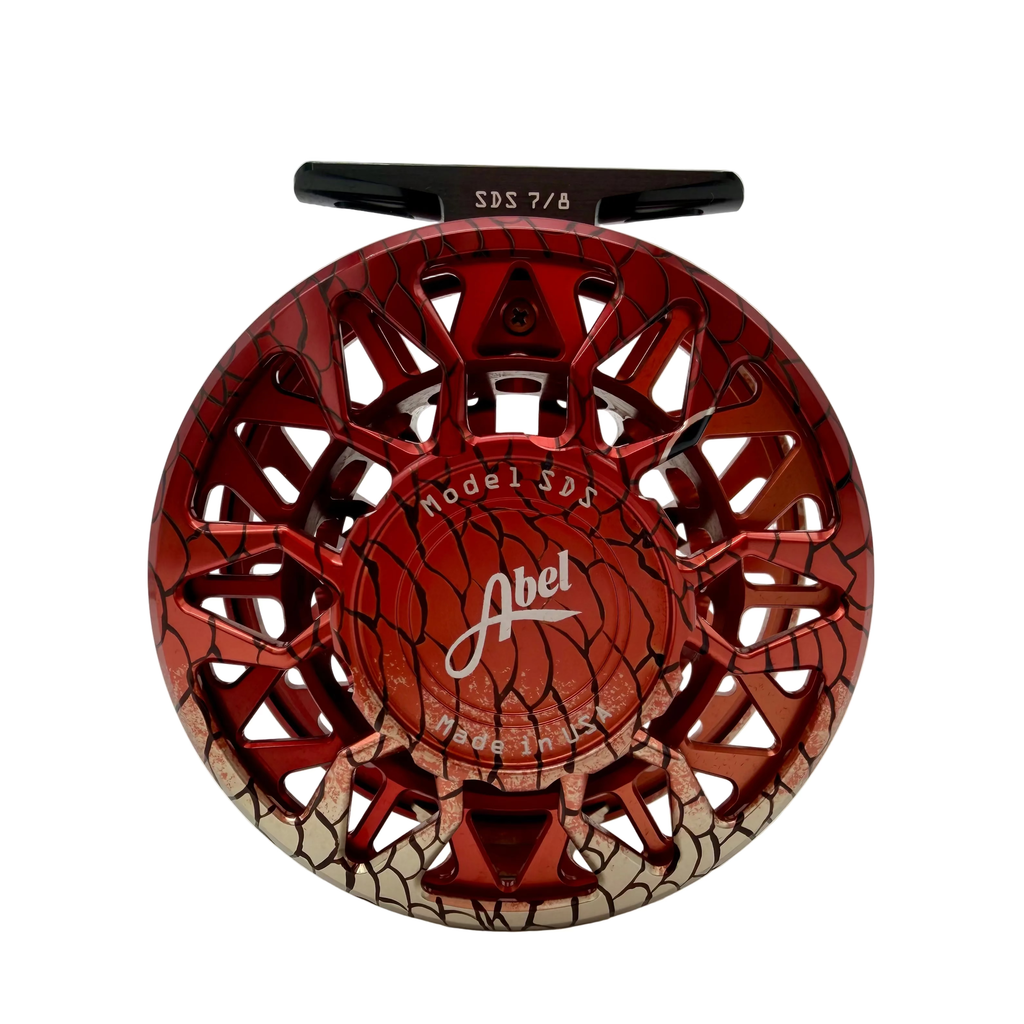 abel fly fishing reel TR Native Brook 2/3wt Its ported frame reduces weight while maintaining balance and strength Custom Abel Rove Fly Reel