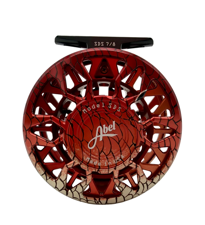 Abel Reels SDS 7/8 - Redfish w/ Redfish Drag Knob & Ebony Handle (IN STOCK)