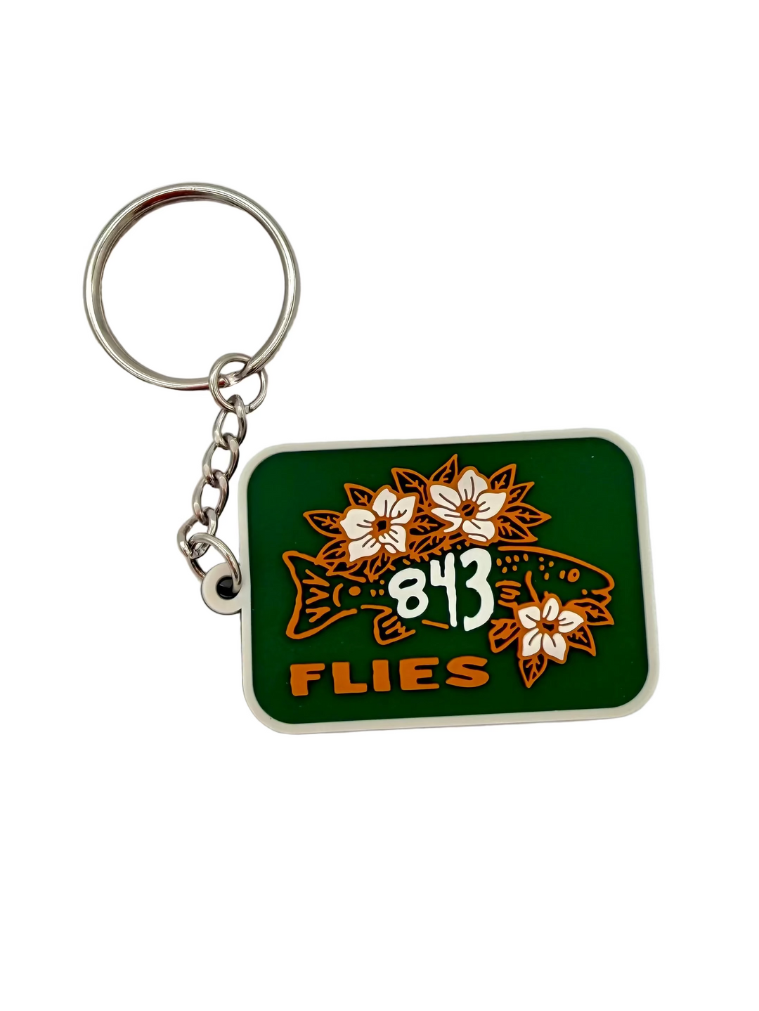843 Keychain - Sweet Magnolia