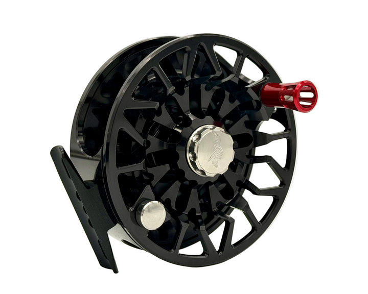 Abel SDS 9/10 Solid- Skull & Crossbones w/ Red Handle (IN STOCK)