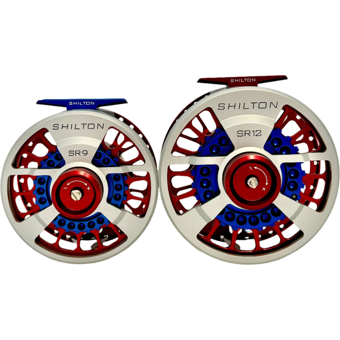 Shliton Combo "Merica" Edition SR9 &SR12 (CUSTOM REELS IN STOCK)(Click on Description for Details)