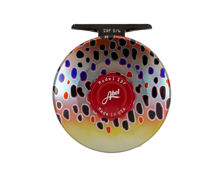 Abel SDF 5/6 Solid - Native Brown w/ Red Drag Knob &amp; Walnut Handle (IN STOCK)