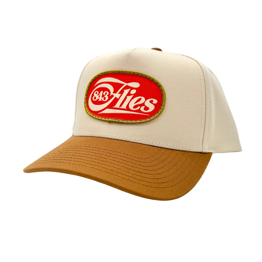 843 Classy Gramps Hat - Cream/ Caramel