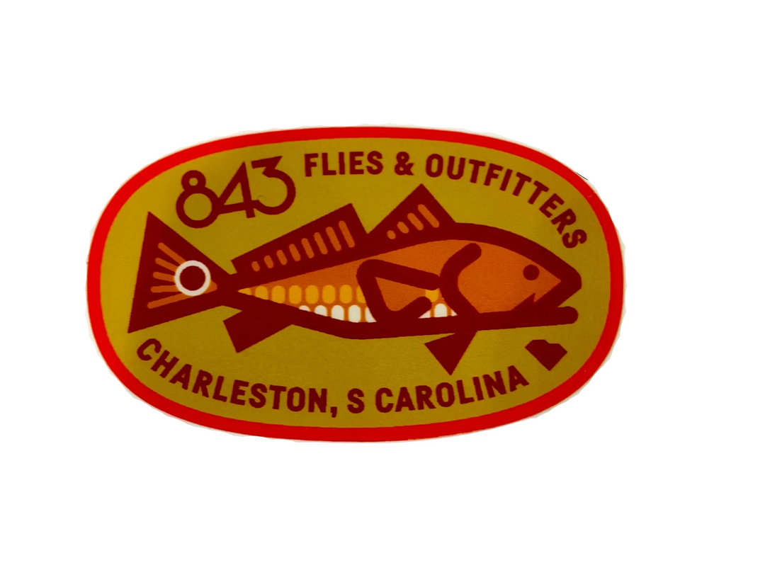843 Flies - Big Red Vol. 1 Sticker