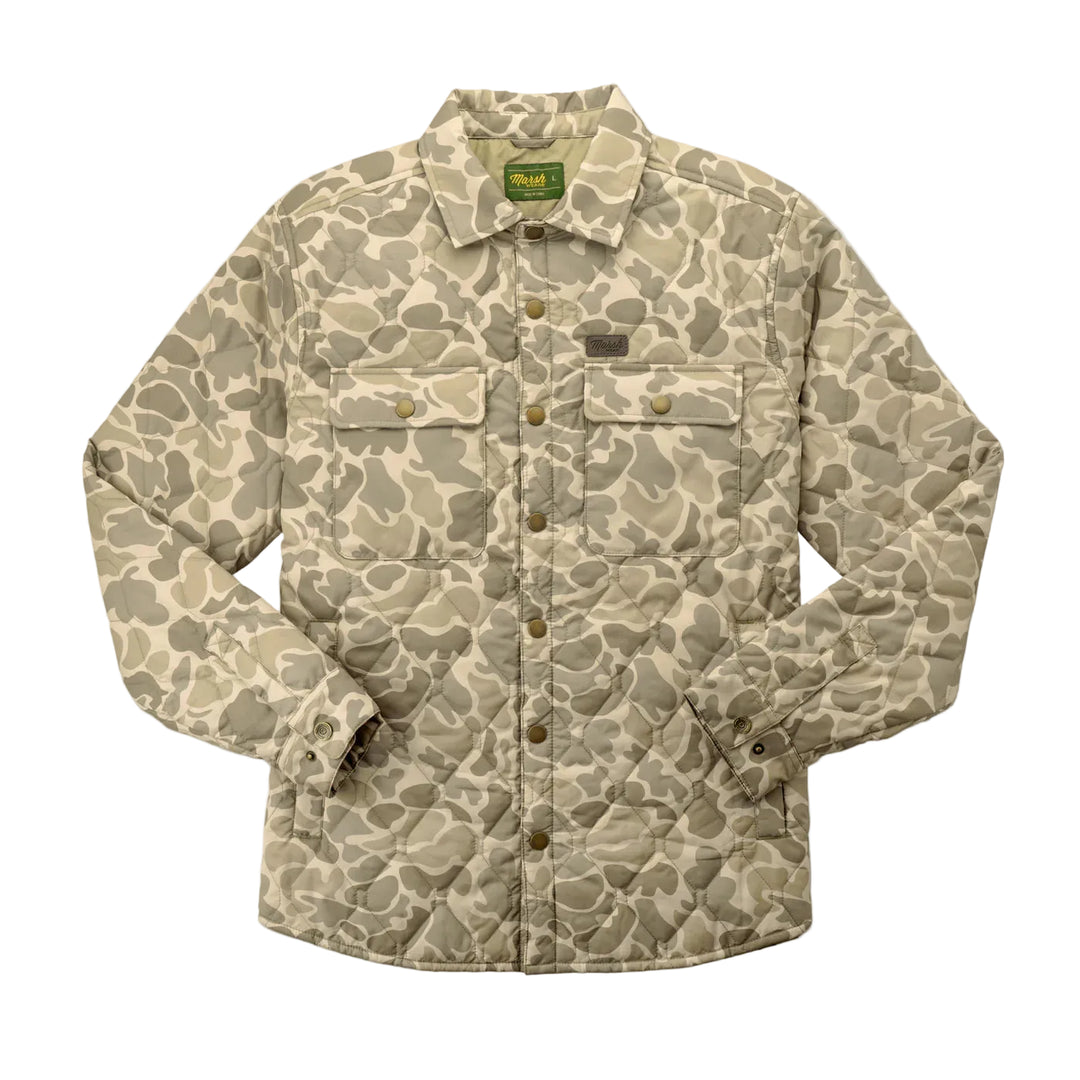 Marsh Wear - Saluda Puff Jacket - Khaki Mallard Camo
