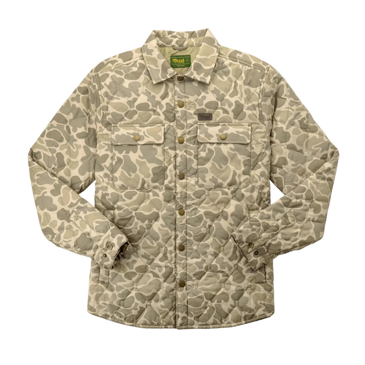 Marsh Wear - Saluda Puff Jacket - Khaki Mallard Camo