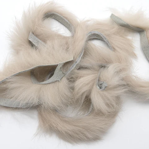 Light beige off-white Magnum Rabbit Strips with grey backing