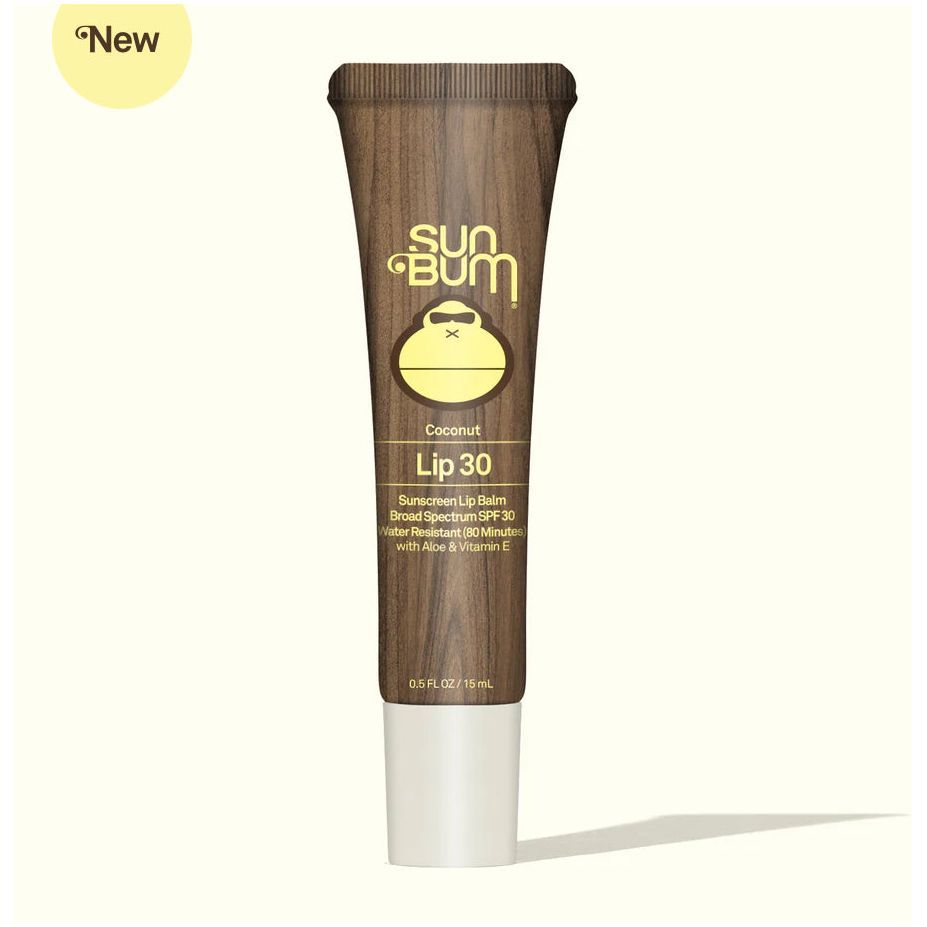 New Sun Bum Original SPF 30 Coconut Sunscreen Lip Balm with Aloe and Vitamin E