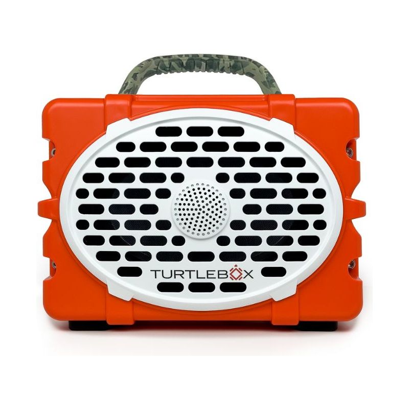 Turtle Box Gen 2 Speaker - Original Orange - Camo Handle (IN STOCK)