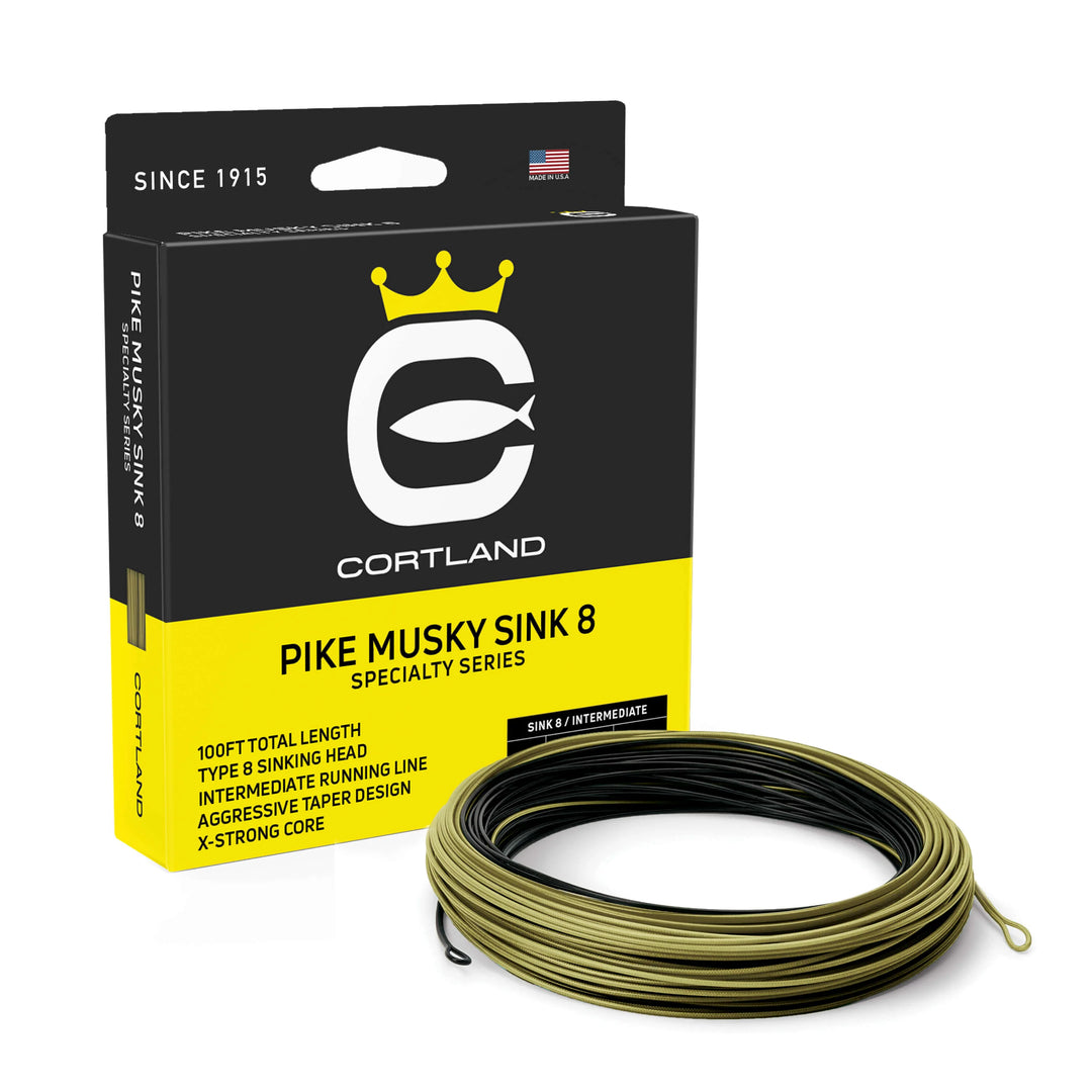 Cortland Specialty Series - Pike Musky Sink 8 - WF10