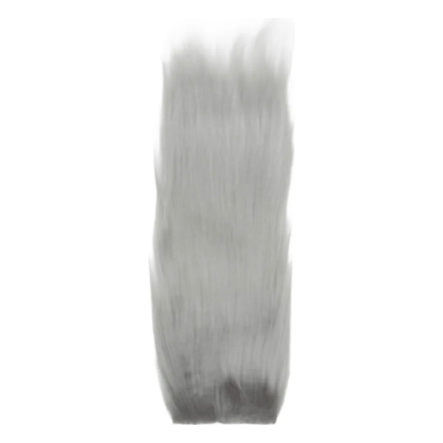 Gradient grey Hareline Polar Fiber for streamer flies