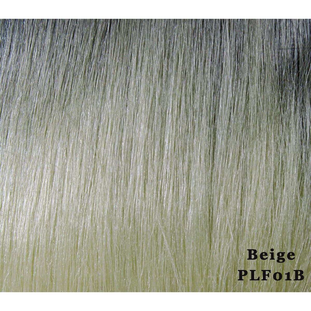 Hareline Polar Fiber beige PLF01B synthetic fly tying fur