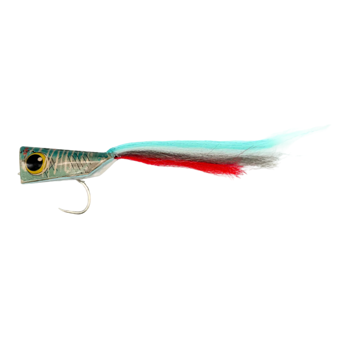 Pop Star Surface Seducer Top Water Popper 6/0 - Blue
