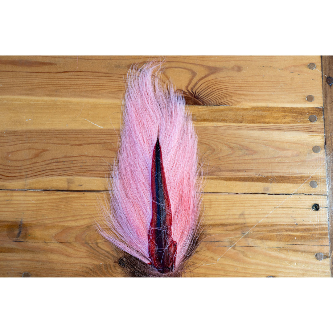 Pale Pink Prime Buck Tail Detail