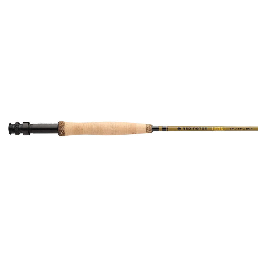 Redington EDC 5wt 9ft fly rod with cork handle and olive blank