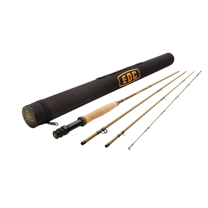 Redington EDC fly rod kit with black neoprene storage tube