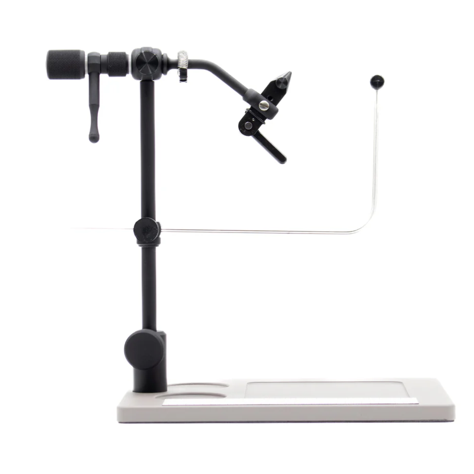 Renzetti Saltwater Traveler -  Black Saltwater Traveler w/ 6x8" Streamer Pedestal Base Vise (IN STOCK)