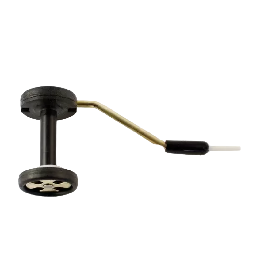 Rite Bobbin fly tying tool with brass crank and adjustable tension
