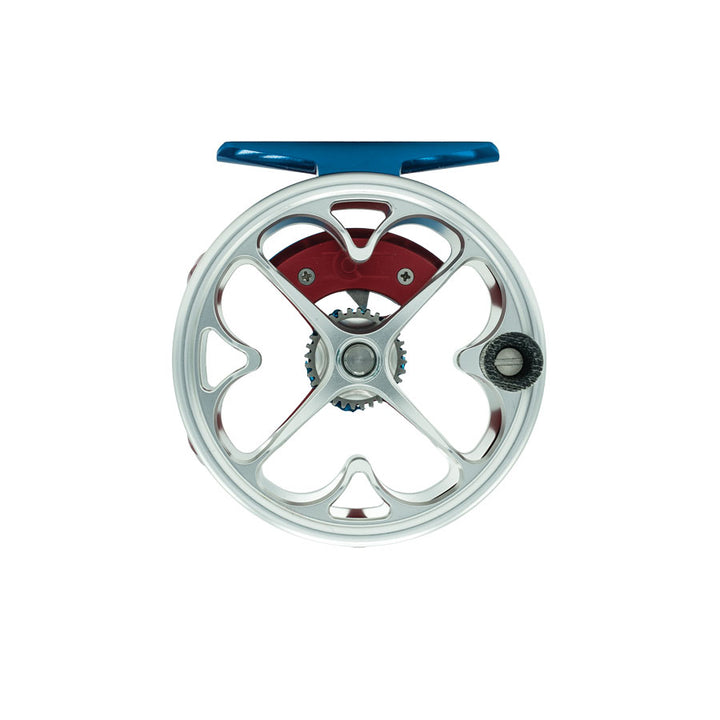 Ross Colorado fly reel platinum frame blue handle
