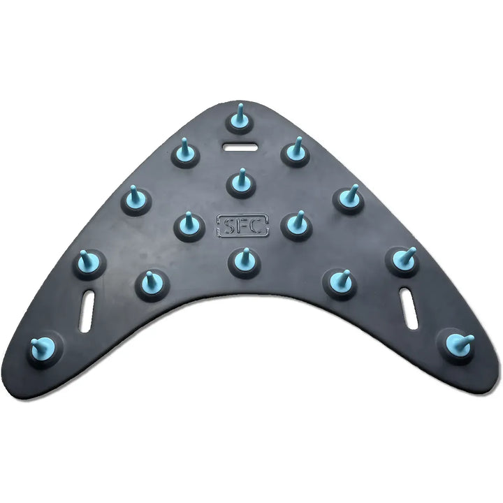 SFC Small Fly Line Mat in Slate with light blue spikes