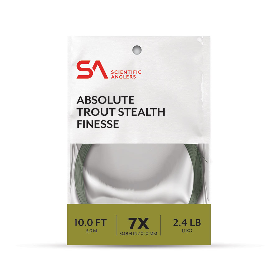 Scientific Anglers - Absolute Trout Stealth Finesse Leader 12ft