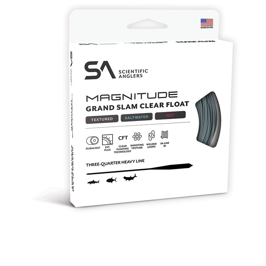 Scientific Anglers Magnitude Grand Slam fly line packaging box