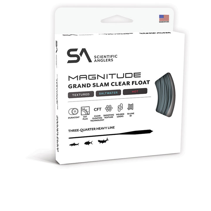 Scientific Anglers Magnitude Grand Slam fly line packaging box